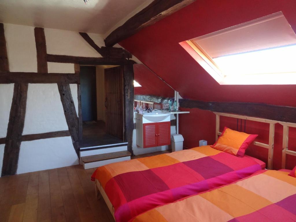 B&B Aux Beaux Buis Blegny Ruang foto